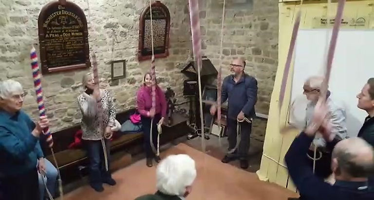 First raising of the new bells